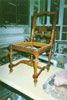 restaurierter Stuhl